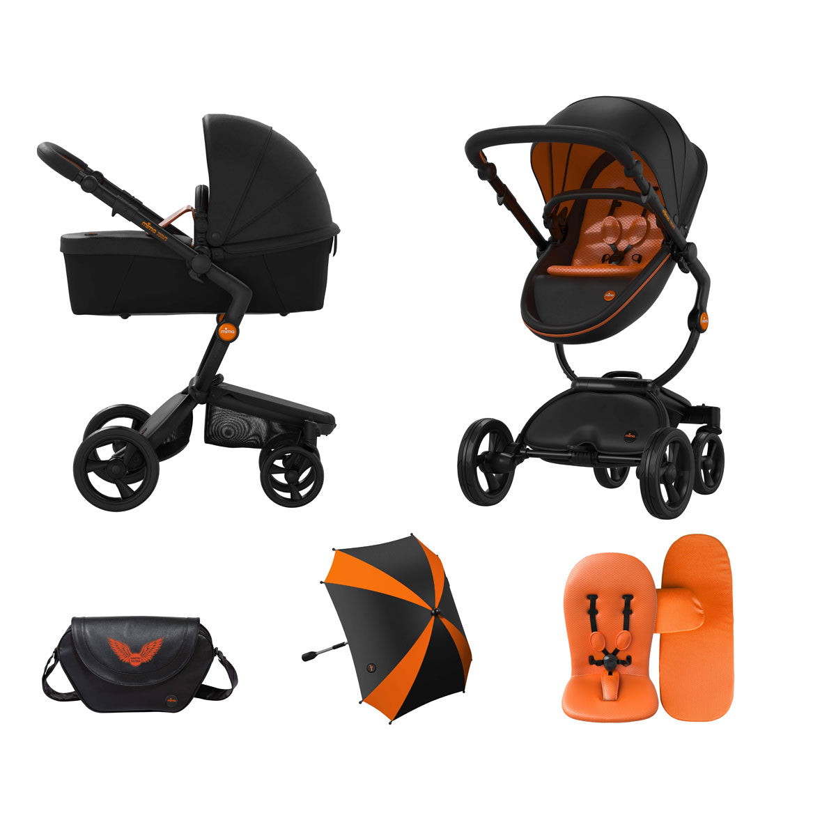 Mima Xari Complete Stroller, Limited Edition - Rebel - Mega Babies