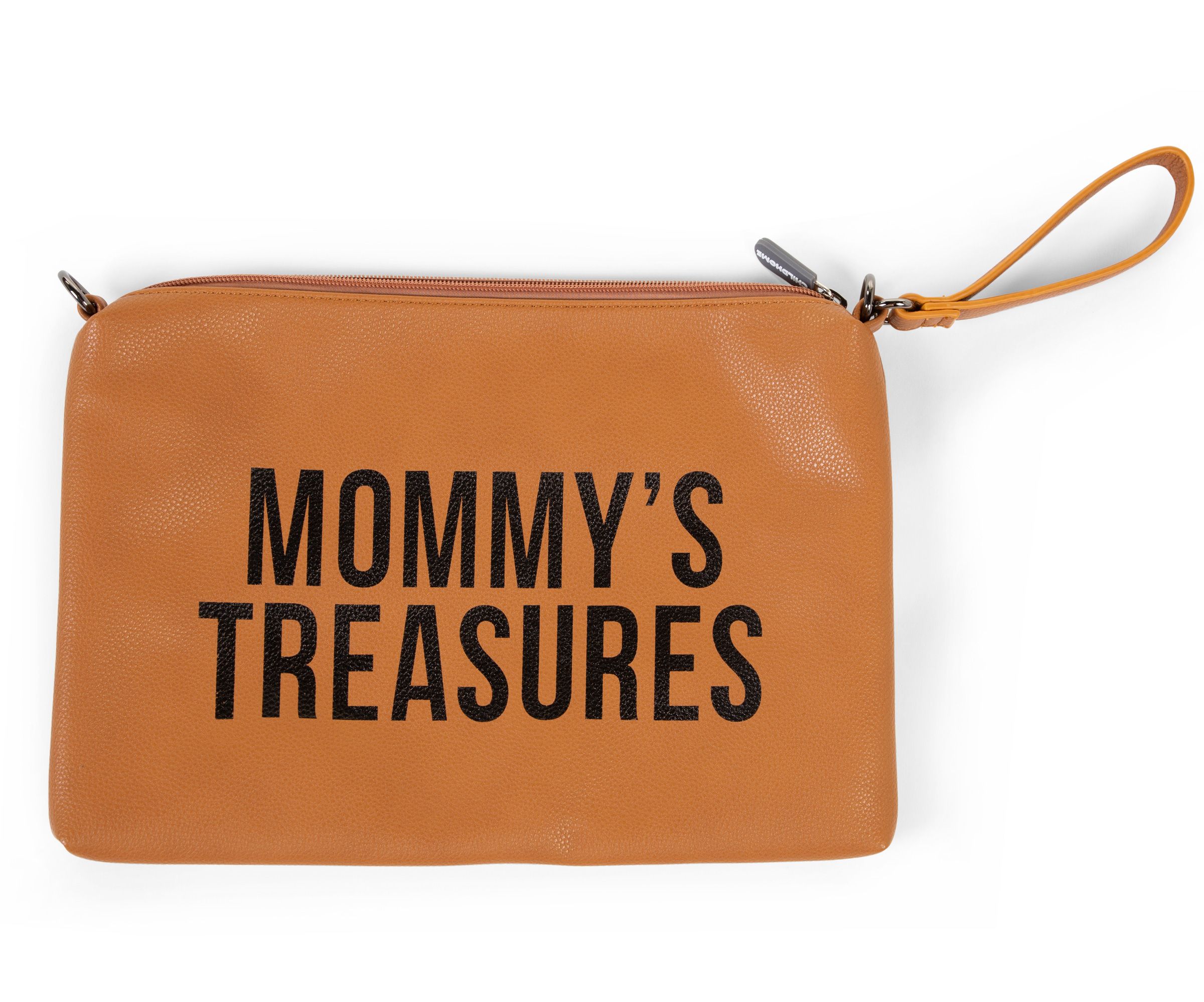 Childhome Mommy Clutch Leather Look Brown