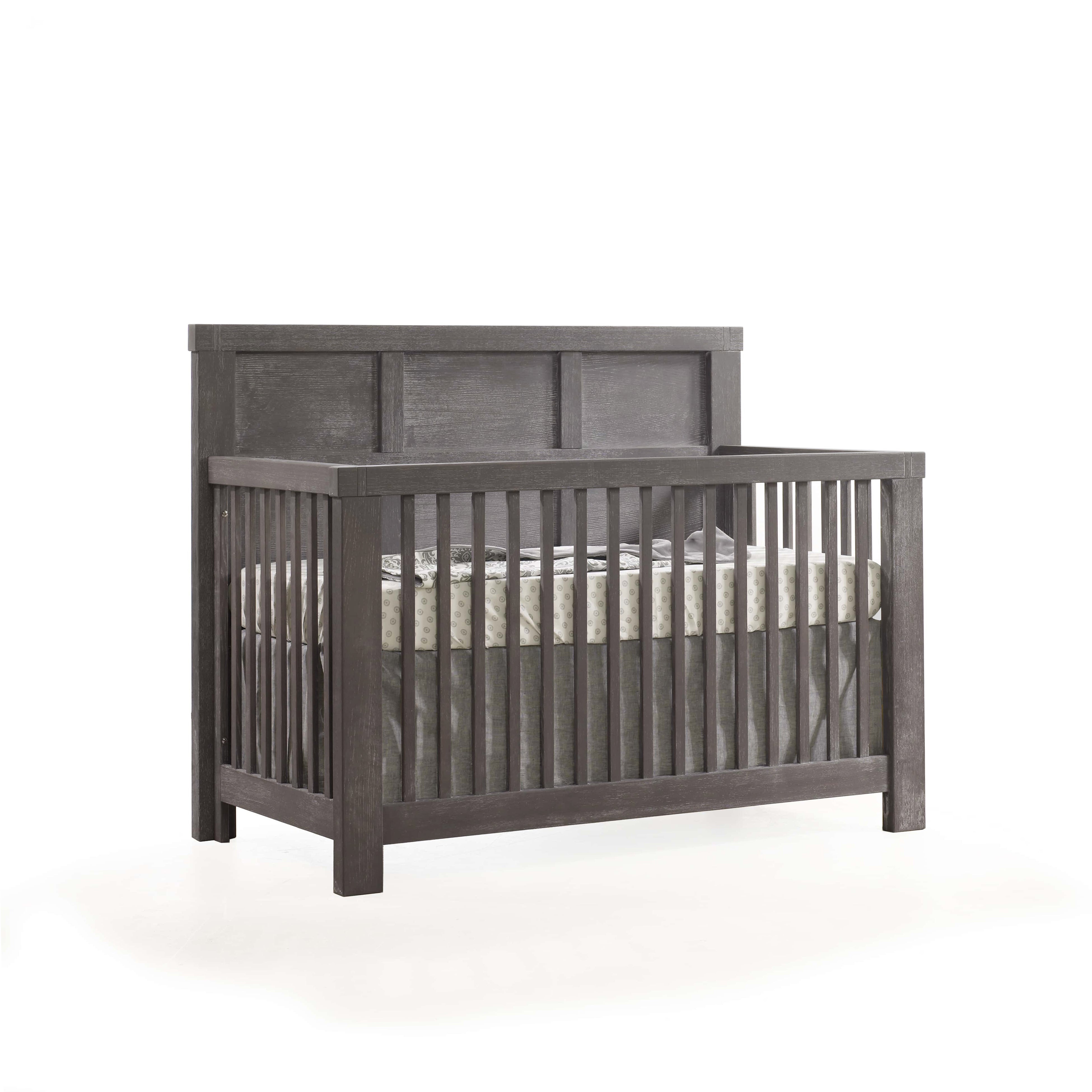 Natart Rustico ''5-in-1'' Convertible Crib with Wood Panel (w/out rails)