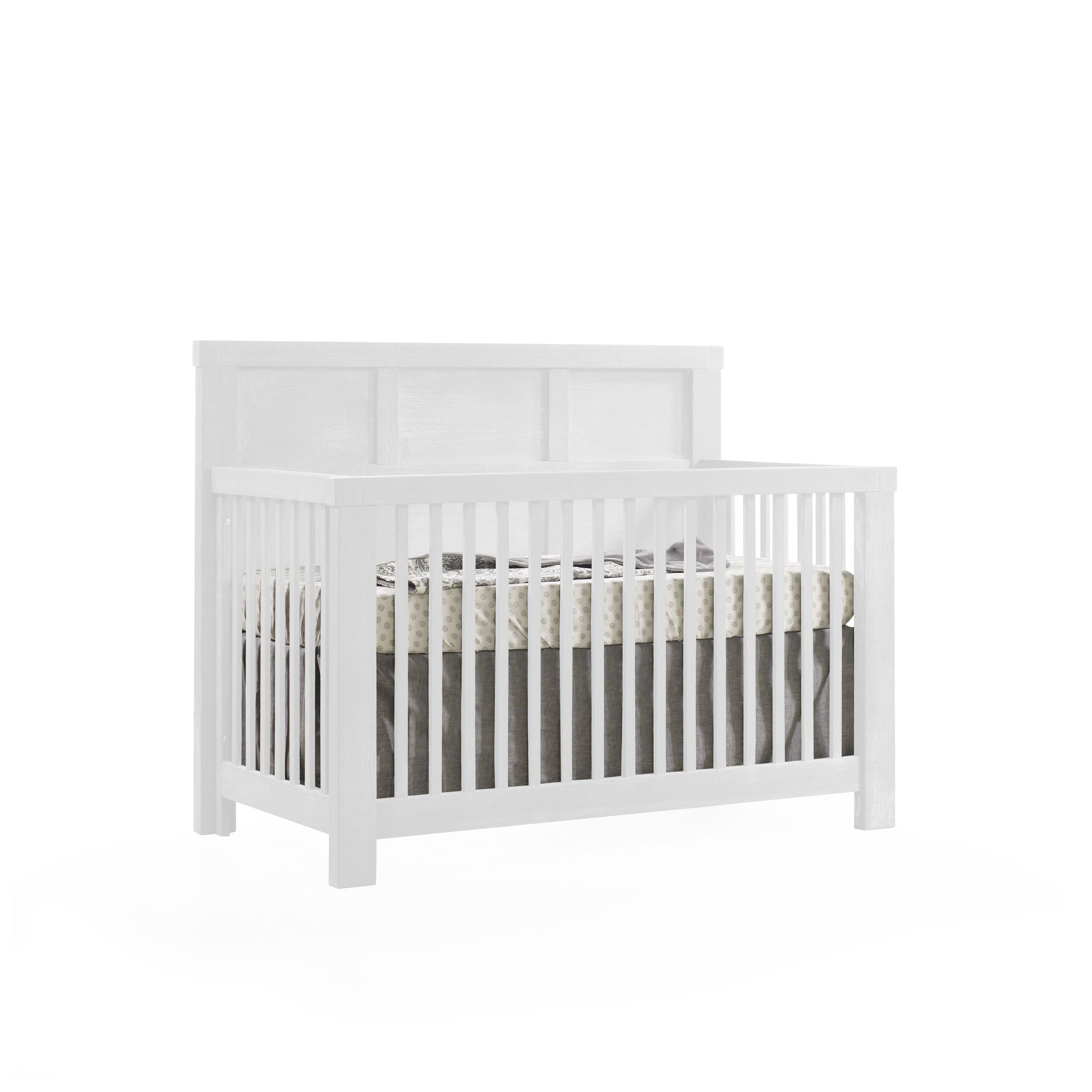 Natart Rustico ''5-in-1'' Convertible Crib with Wood Panel (w/out rails)