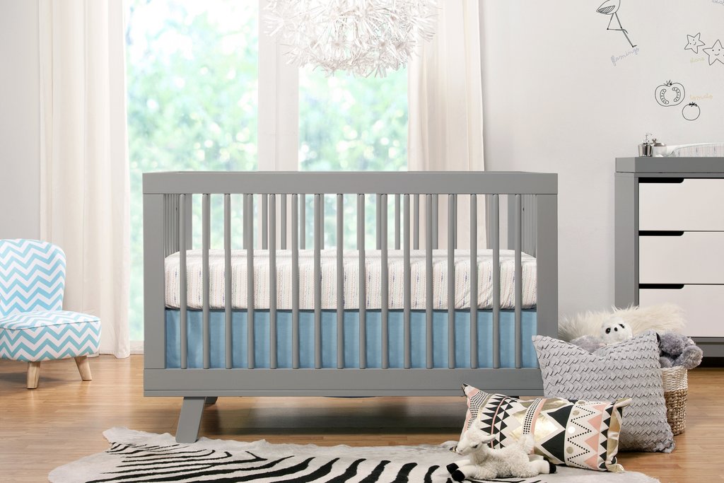 Babyletto Hudson 3-in-1 Convertible Crib with Toddler Bed Conversion Kit