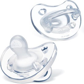 Chicco PhysioForma Silicone One-Piece Orthodontic Pacifier 16-24m 2pk