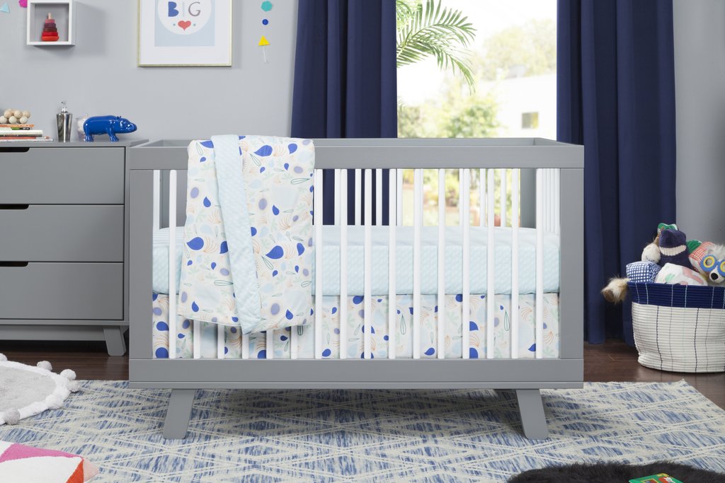 Babyletto Hudson 3-in-1 Convertible Crib with Toddler Bed Conversion Kit