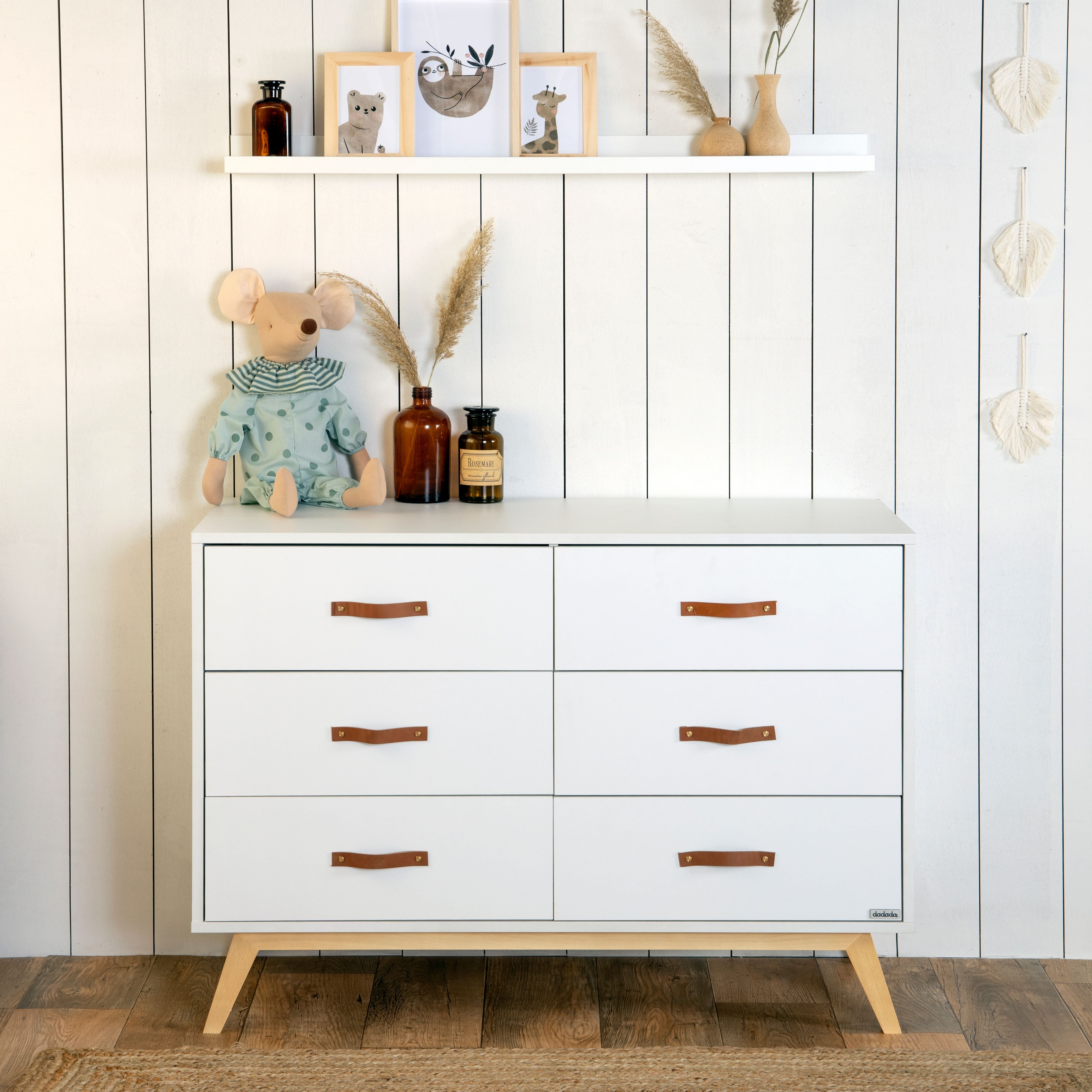 dadada Tribeca 6-Drawer Dresser