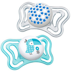 Chicco PhysioForma Light Day & Night Orthodontic Pacifier 0-6m 2pk