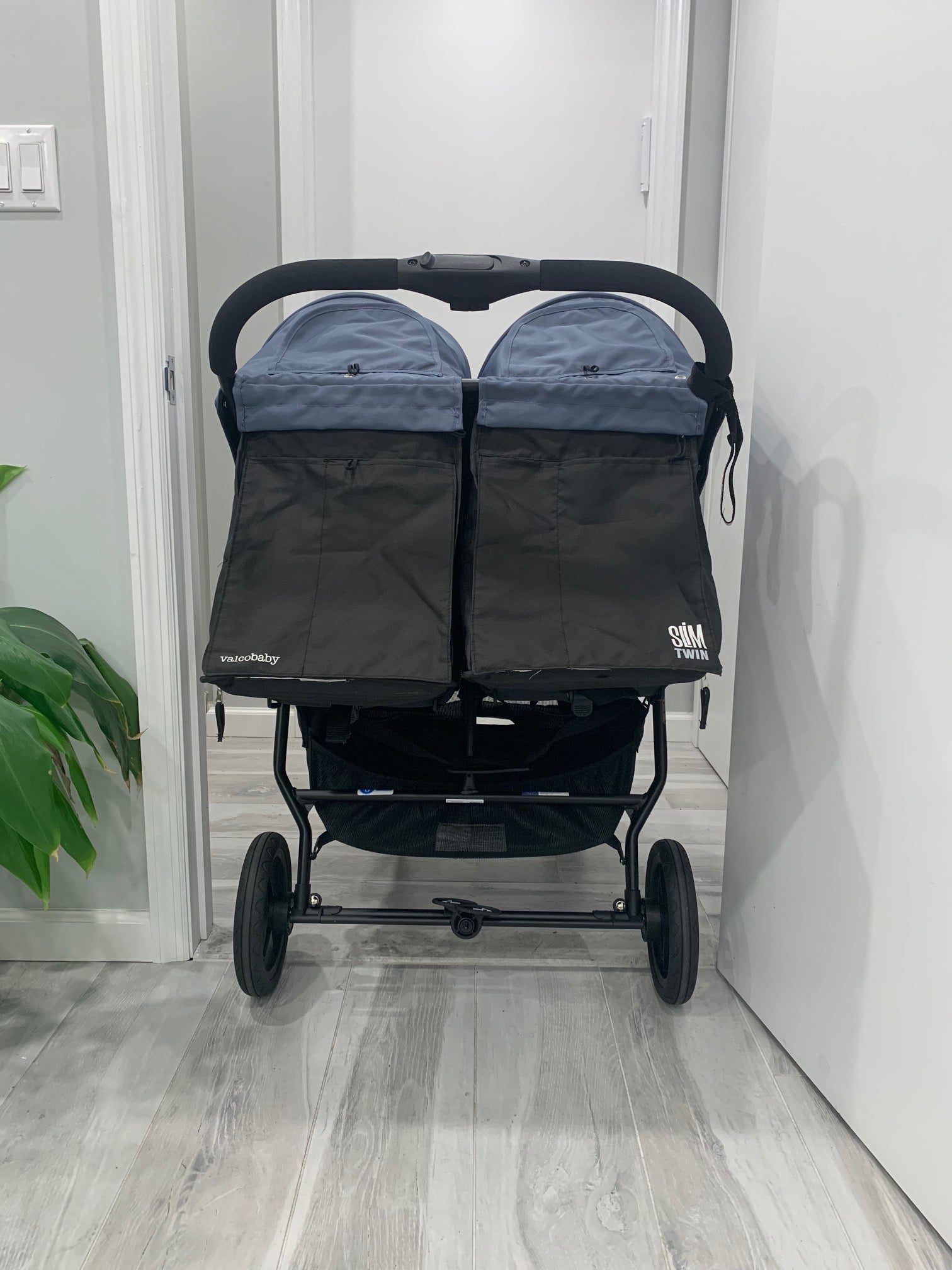 Valco Baby Slim Twin Double Stroller