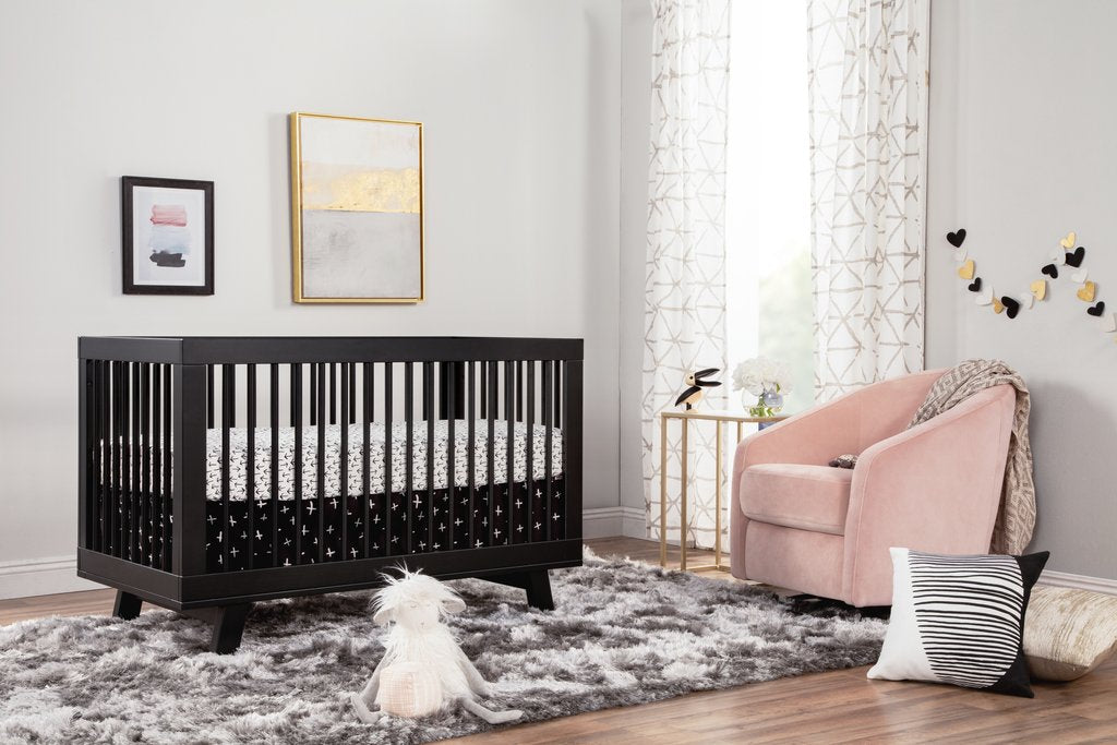 Babyletto Hudson 3-in-1 Convertible Crib with Toddler Bed Conversion Kit