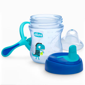 Chicco Semi-soft Spout Trainer Sippy Cup 7oz  6m+ (2pk)