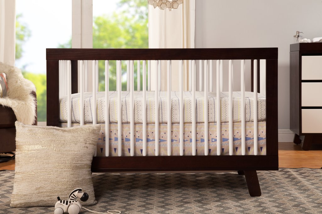 Babyletto Hudson 3-in-1 Convertible Crib with Toddler Bed Conversion Kit