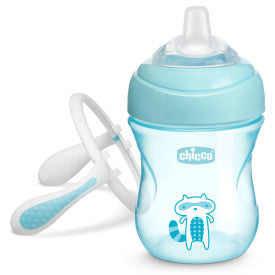 Chicco Silicone Spout Transition Sippy Cup 7oz  4m+